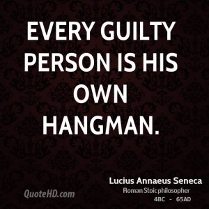 Every Guilty Person His Own...