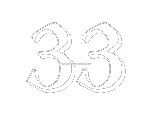 Stencil Number 22 Stencil Number 23 Stencil Number 24