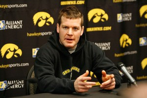Interview with Iowa Wrestling Coach Tom Brands: November 7th, 2012