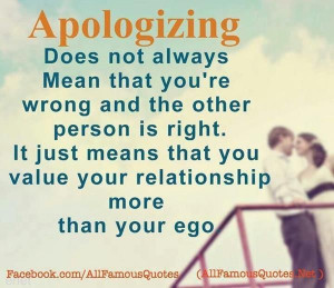 Apology Quotes | Quotation Inspiration