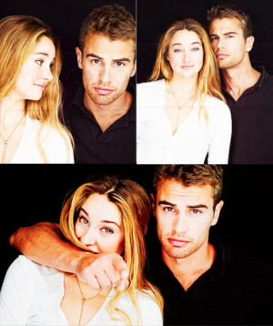 Shailene Woodley and Theo James ~ Divergent's Tris and Four