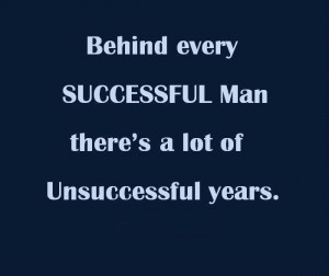 Myspace Graphics > Life Quotes > behind every successful man Graphic