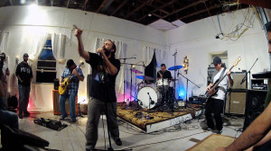Clutch played a secret party at the Machine Shop in Belleville, NJ to ...