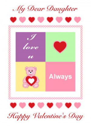 Free Printable Valentine Cards for Son and Daughter