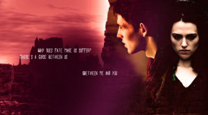 Curse Between Us: Merlin/Morgana Wallpaper