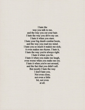 ten things i hate about you #10 things i hate about you #hate #love