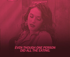 Broke Girls Tv Show Quote Kat Dennings Max Gif My Kootationcom Picture