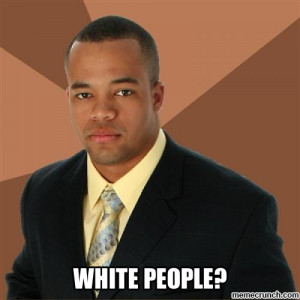 Generate a meme using Successful Black Man