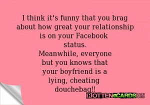 Funny Quotes About Braggers | think it's funny that you brag about how ...