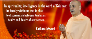 Radhanath Swami on Intelligence