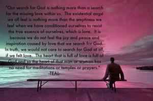 Love and God Quote