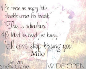 Milo - WIDE OPEN by Shelly Crane