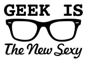 Geek chic embraces stereotypical geeky characteristics – glasses ...
