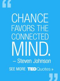 Ted Talks - new to me, but I think it will quickly become my new fav ...