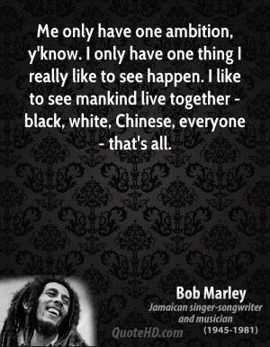 Black and White Bob Marley Quotes