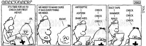 BLOG - Funny First Aid Cartoon