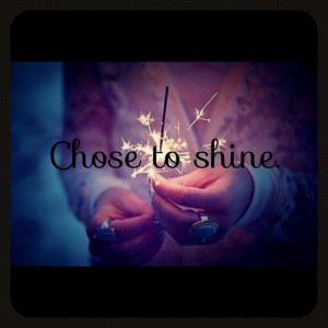 Girl Shine Firework Ring Quote