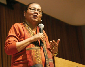 The picture of bell hooks was sourced from Wikimedia Commons and is ...