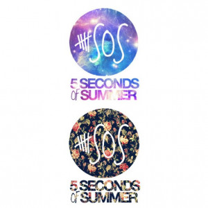 5sos, band, floral, galaxy, life, love, music, quotes