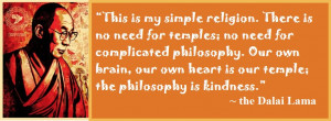 The Dalai Lama Redefines Religion with just 29 Words.