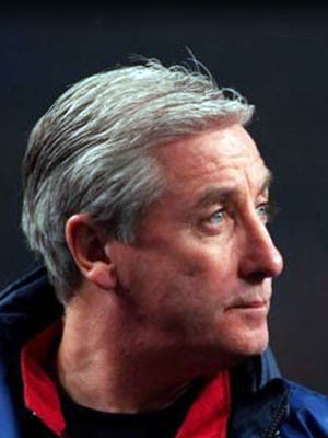 white suits and a man who was too close to the players to instil