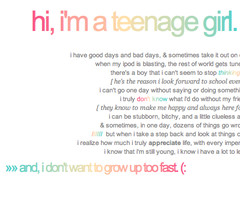 quotes for teenage girls tumblr Related For Teenage Girl...