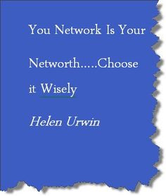 Your network is your net worth