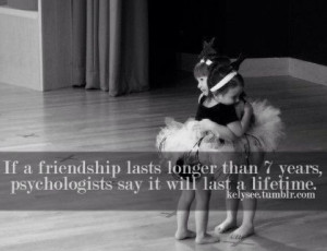 If a friendship lasts longer than 7 years, psychologists say it will ...