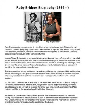 Ruby Bridges biography.docx