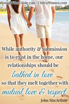 ... in love so that they melt together with mutual love and respect