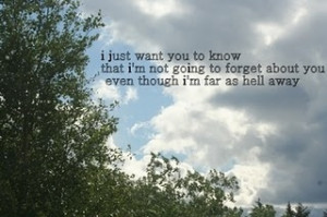 distance, far away, forget, i miss you, love, miss you, quote, sad ...