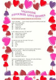 ... and traditions > Valentine´s day > Valentine - Love quotes (3 pages