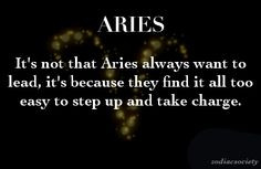 Aries Fun Facts
