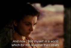 best quote in the world said by Scarlett O'Hara in Gone With the Wind ...