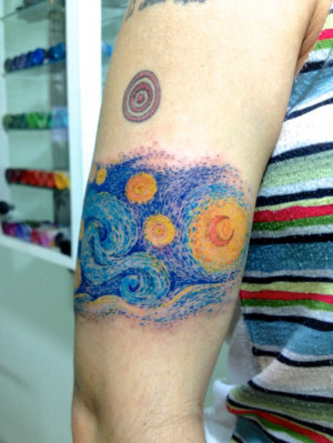 Tattoo Van Gogh 2Tattoo Ideas, Vans Gogh, Van Gogh, Tattoo Vans