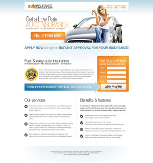 Auto Insurance Quote Form Template
