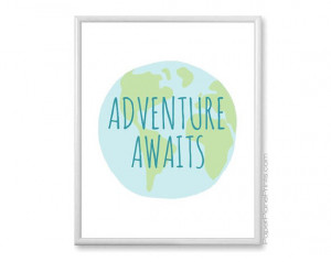 Kids, World Map Nursery, Baby Room Map Picture, Nursery Travel Quote ...
