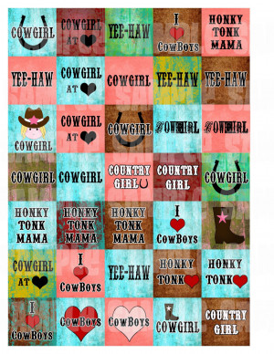 this cowgirl sayings theme