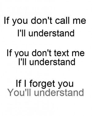 ... friends that do this and then they don't understand... too bad for
