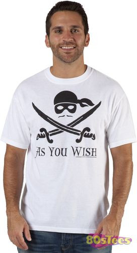 ... Dread Pirate Roberts mustache, mask, and bandana as well as the quote