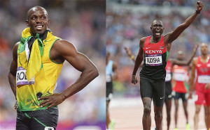Battle of the champions: Usain Bolt and David Rudisha are the greatest ...