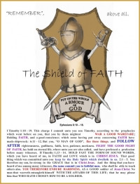 Above All taking the Shield of Faith