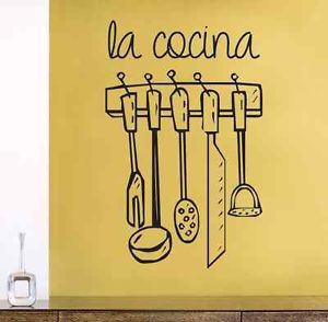 La-cocina-spanish-vinyl-wall-decal-home-kitchen-quote-decor-sticker