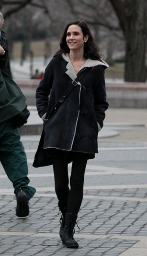 ... filming on location for winters tale in new york on january 15 2013