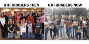 6th graders then. 6th graders now. ( i.imgur.com )