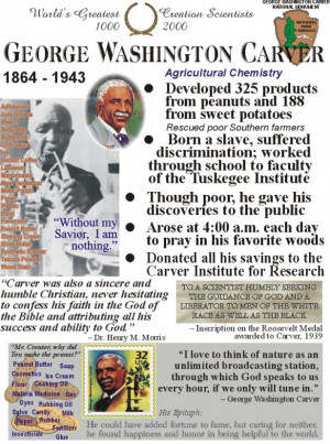 ... the Day – Wednesday, February 22, 2012 – George Washington Carver