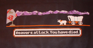 ... computer game Oregon Trail . Reaver attack – MUCH worse than dying