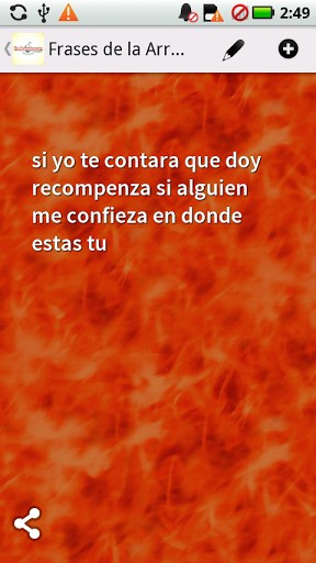 Captura de pantalla de La Arrolladora Banda El Lim n para Android