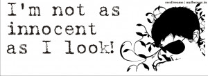 Innocent Quotes facebook cover