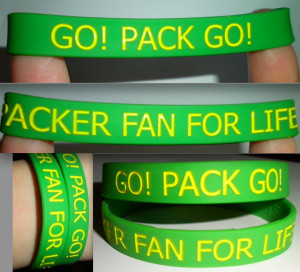 Packer fan for life bracelet